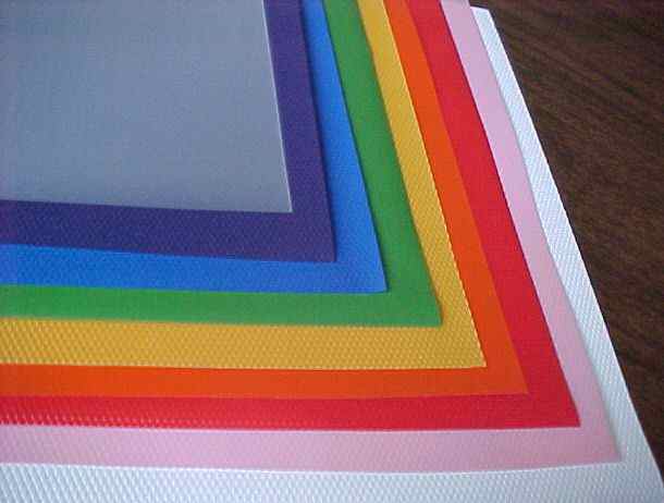 a rainbow of Tee-Group plastic